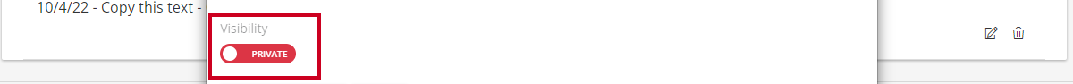 visibility toggle button
